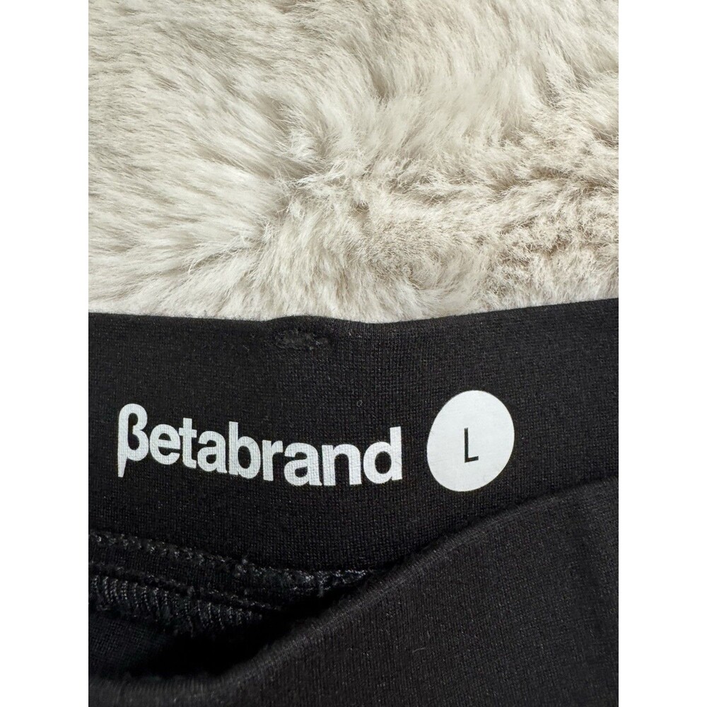 Betabrand Womens Pants Black Bootcut Dress Yoga Ponte Knit Stretch Size Large - Picture 6 of 8